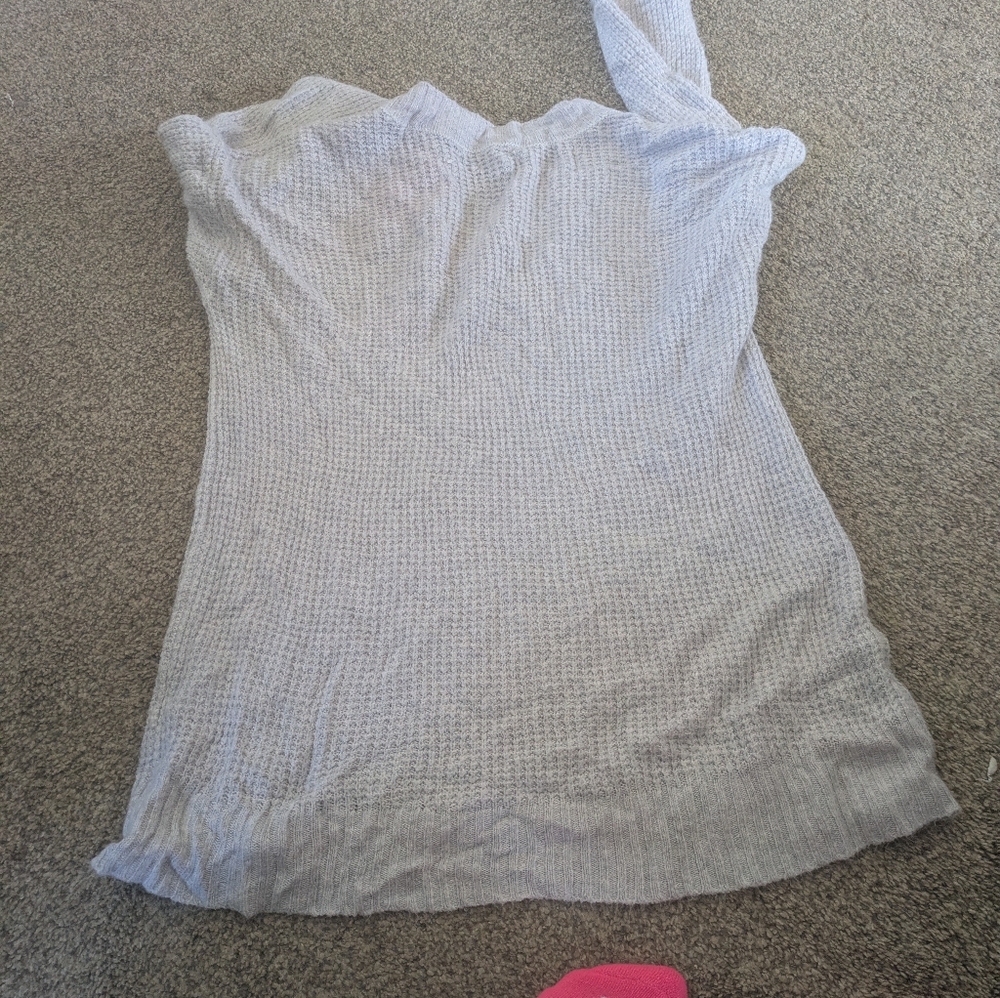 American Eagle Size Extra Small Gray Sweater - image 6